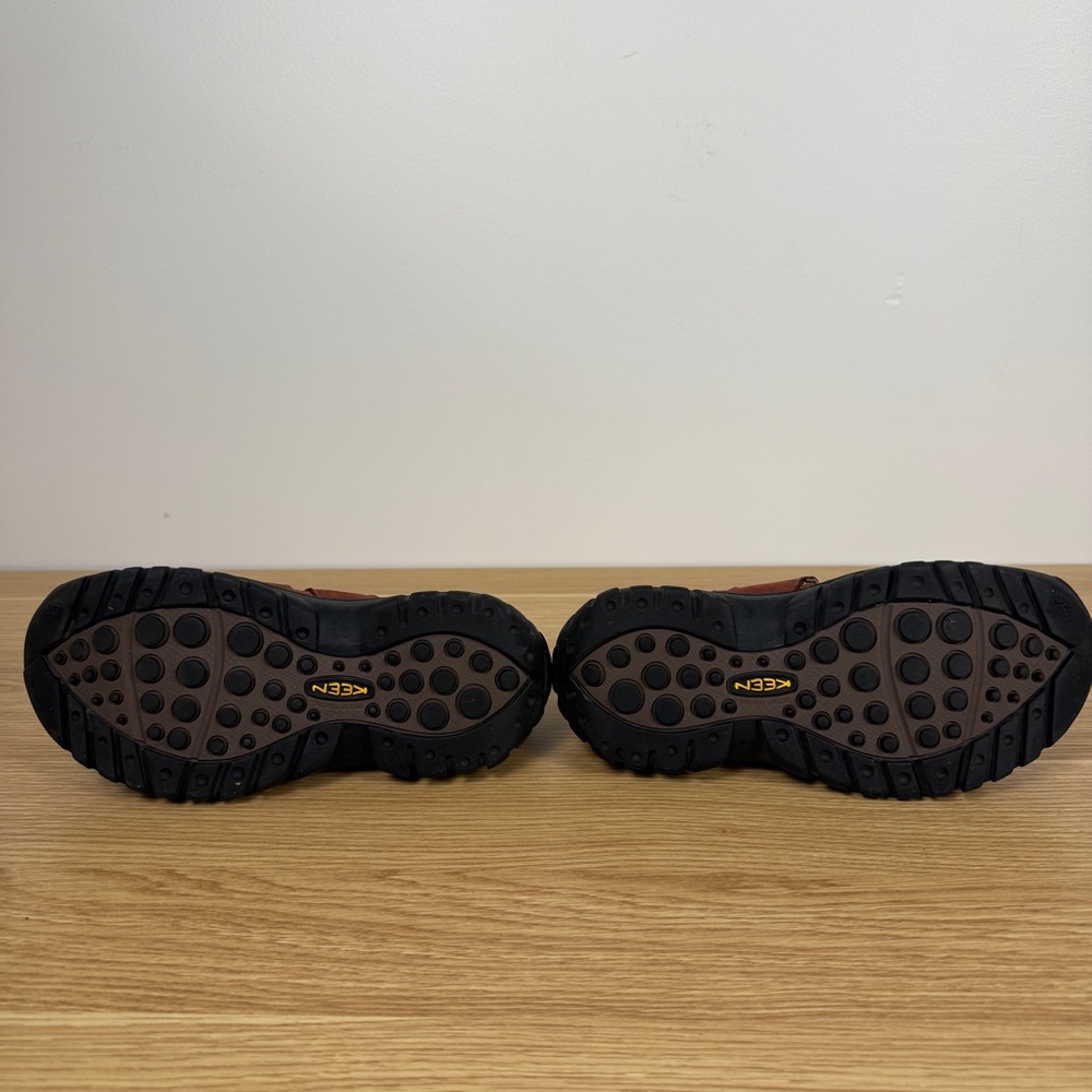 Keen Monterey Chestnut/ Rust Leather Fishing Hiking Sandals Women’s 6.5 EU 37 - Picture 7 of 8